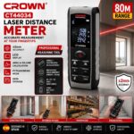 ⁦متر ليزر كراون ديجيتال 80 متر موديل CROWN – CT44034⁩ - الصورة ⁦4⁩
